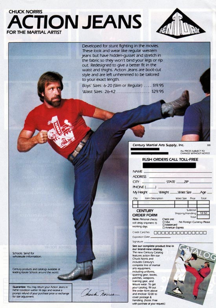 Chuck Norris Action Jeans